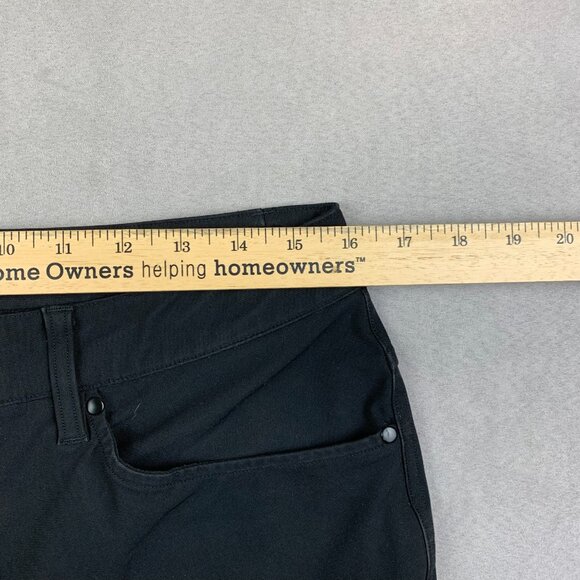 Lululemon Mens 31 Black Chino ABC Pant Slim Warpstreme Tapered Stretch 31x30 - Picture 4 of 11